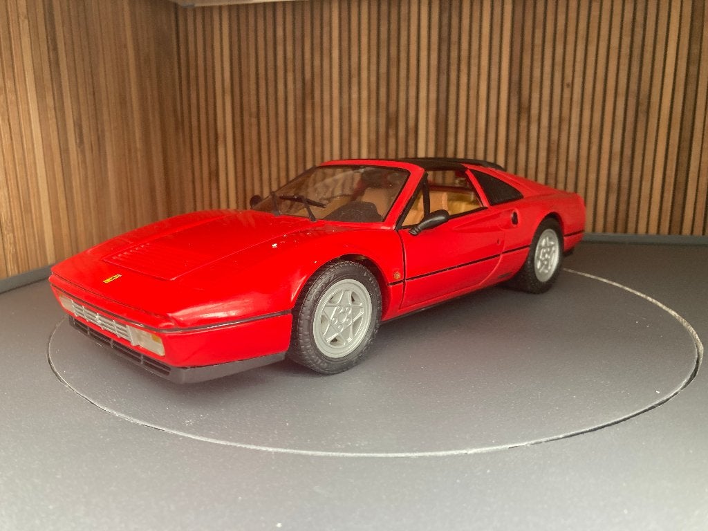 Ferrari 328 GTS 1:18 Anson Rood MJ, Hobby en Vrije tijd, Modelauto's | 1:18, Ophalen of Verzenden, Zo goed als nieuw, Auto, Anson