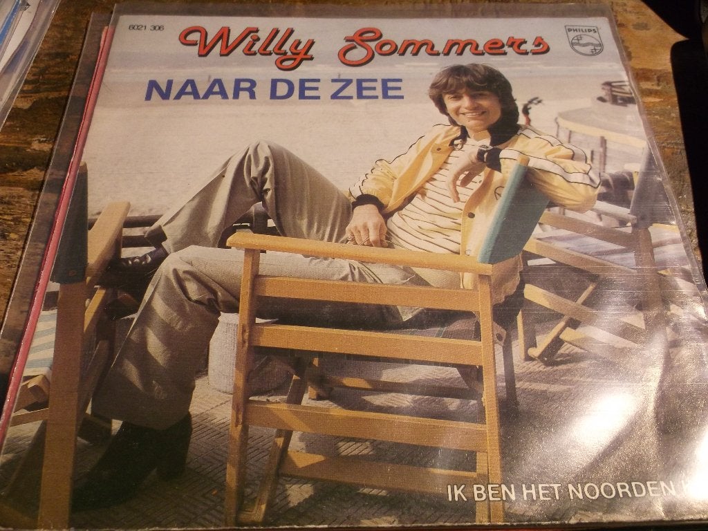 willy sommers Naar de zee 108nl, Ophalen of Verzenden, Gebruikt, 7 inch, Nederlandstalig