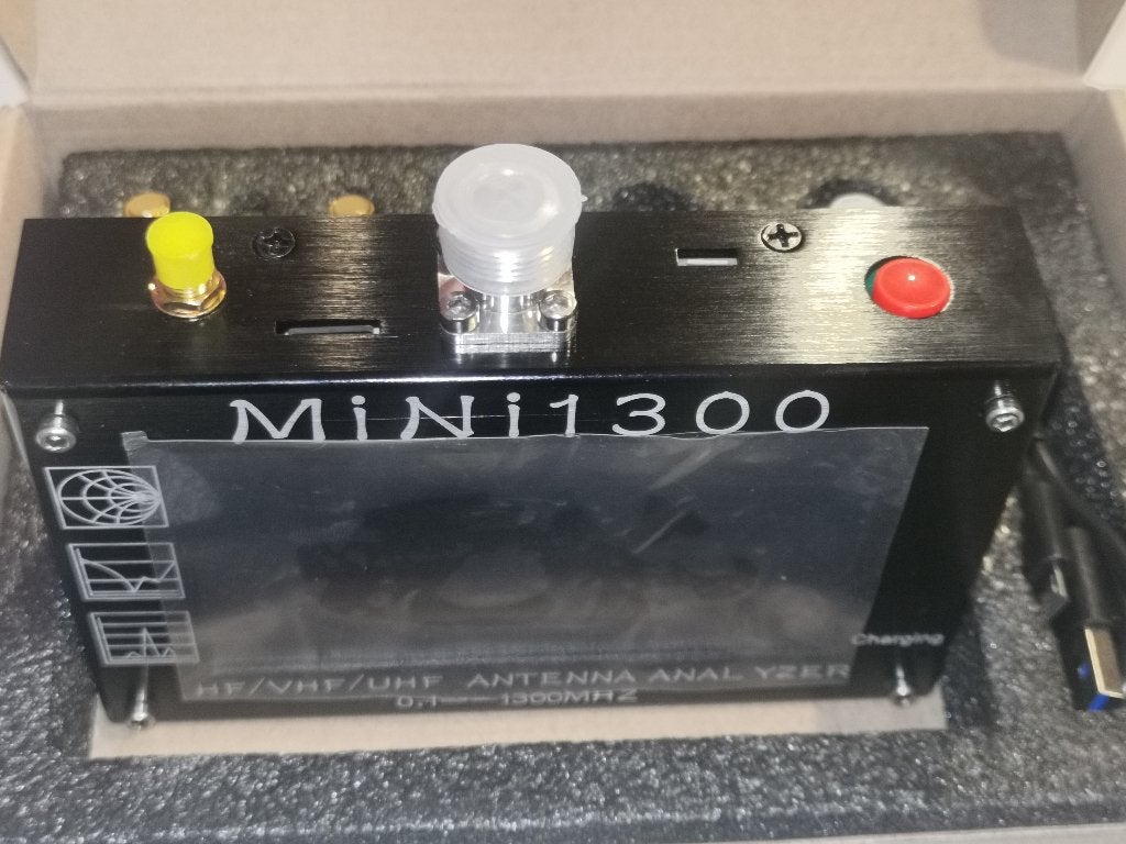 MINI 1300 Antenne Analyzer VNA  tot 1300MHz (LEES TEKST), Verzenden, Nieuw, Zender en Ontvanger