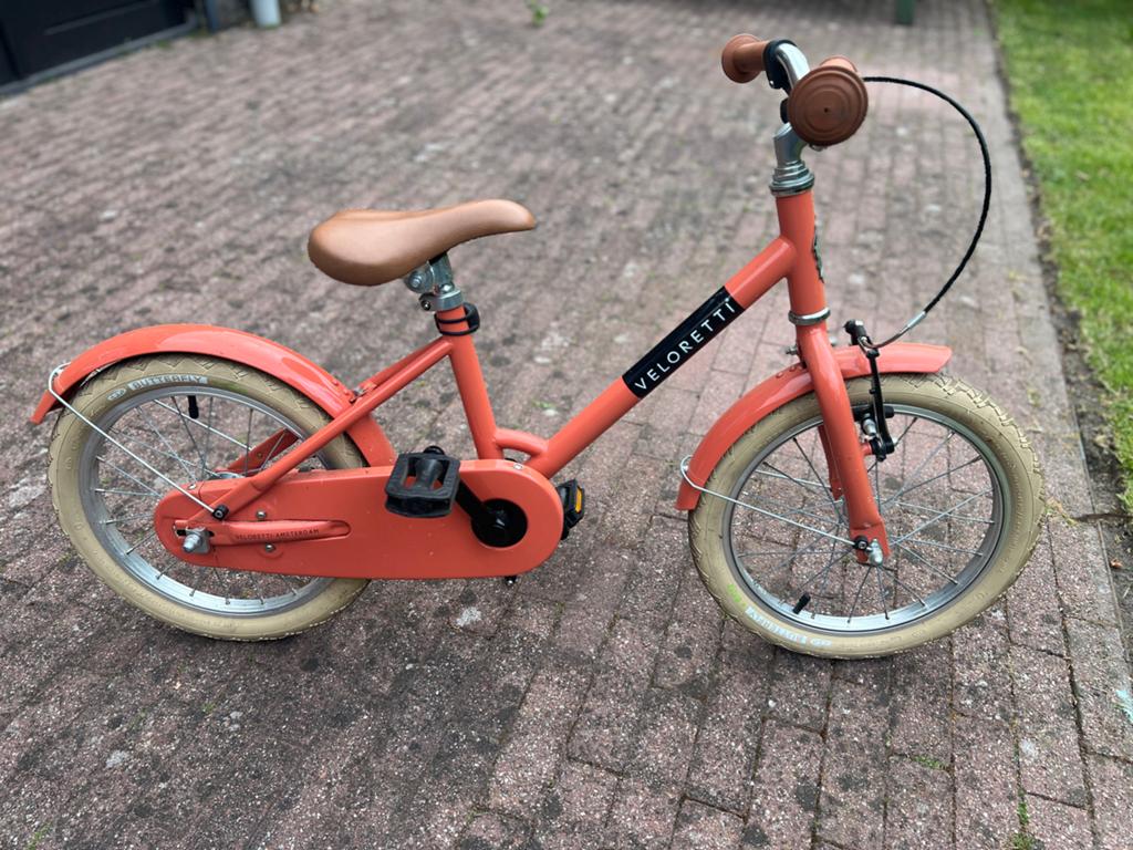 Veloretti Maxi Kinderfiets - Zo goed als nieuw!, Ophalen, Zo goed als nieuw, Velgrem, 16 tot 20 inch