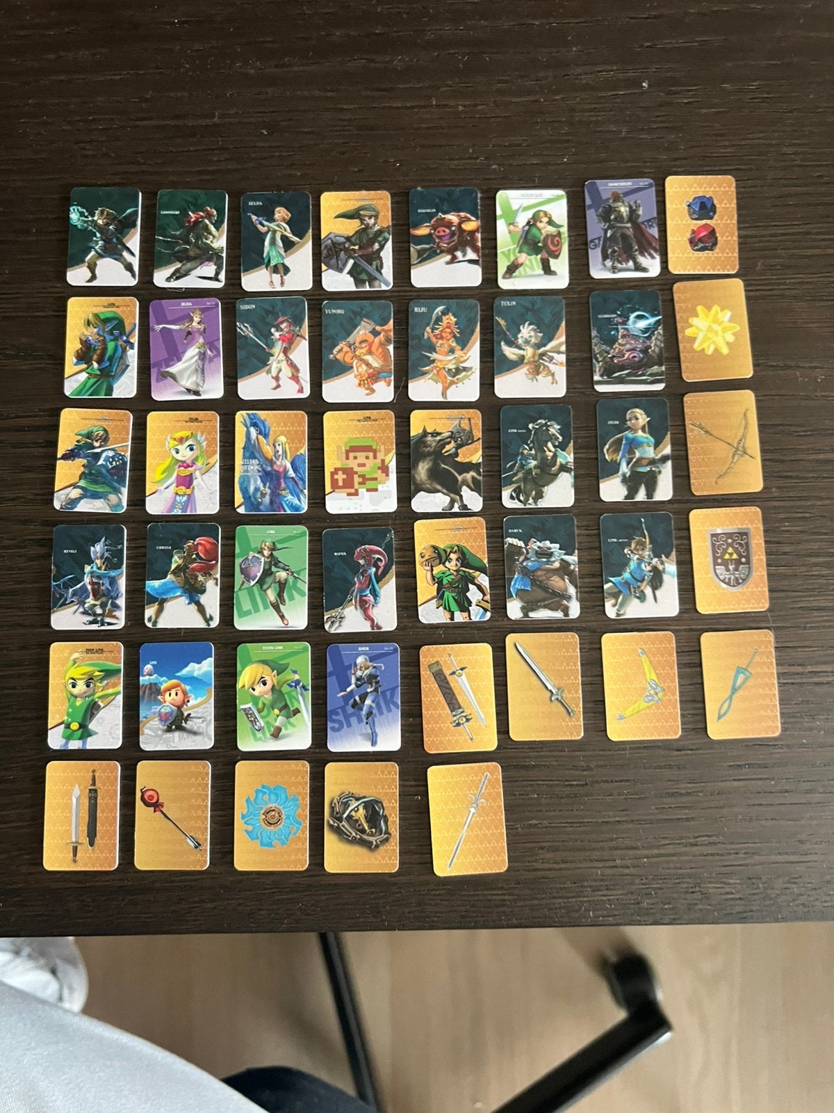 45 Zelda amiibo kaartjes!, Ophalen of Verzenden, Zo goed als nieuw