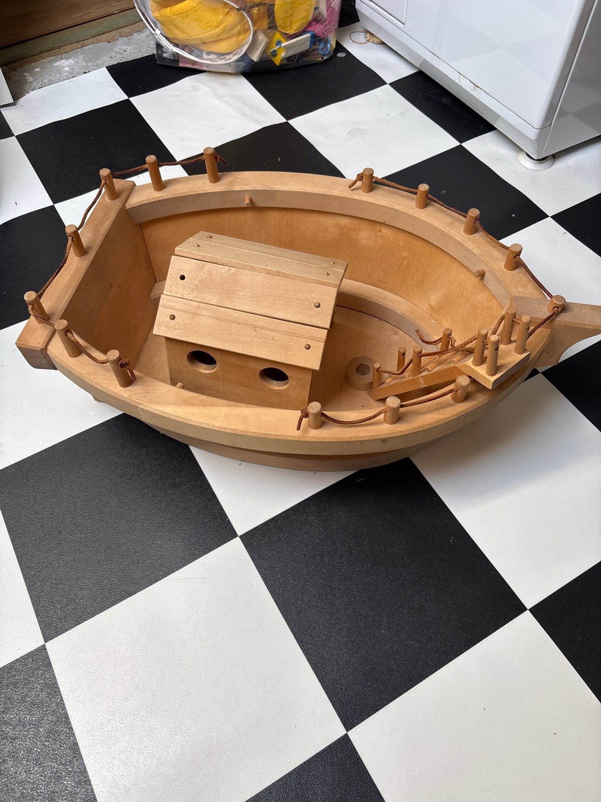 Mooi houten schip - opknapper - ostheimer ark, Ophalen, Gebruikt, Overige typen