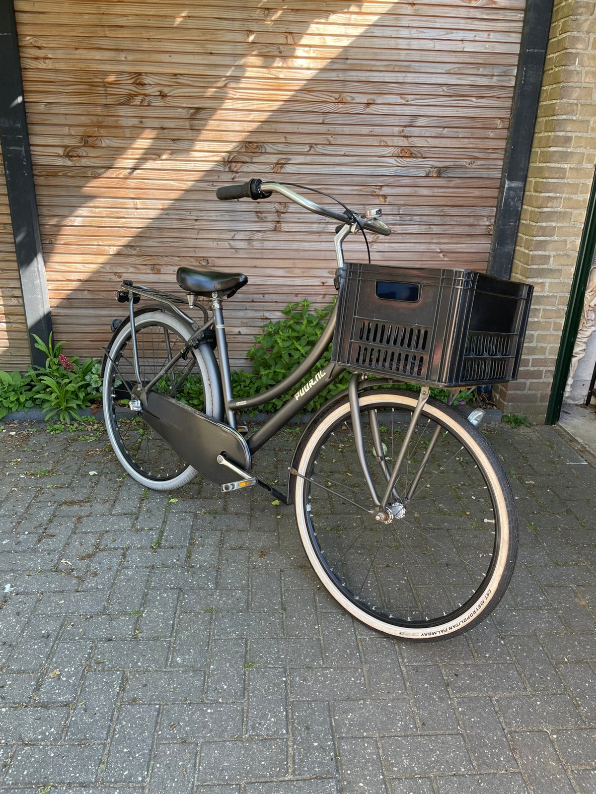Gazelle Puur met krat, Fietsen en Brommers, Ophalen, Gebruikt, Versnellingen