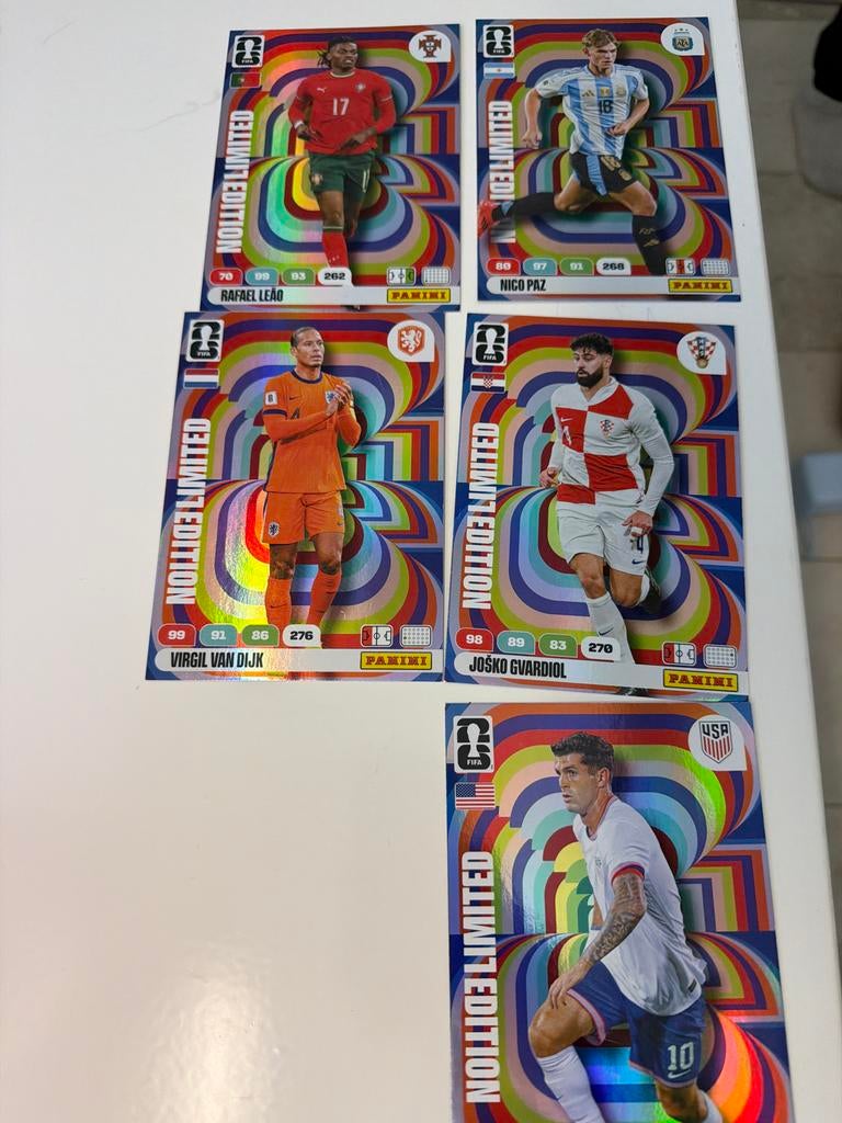 Panini FIFA 365 Adrenalyn XL Limited Edition Kaarten, Ophalen of Verzenden, Zo goed als nieuw, Overige sporten, Spelerskaart