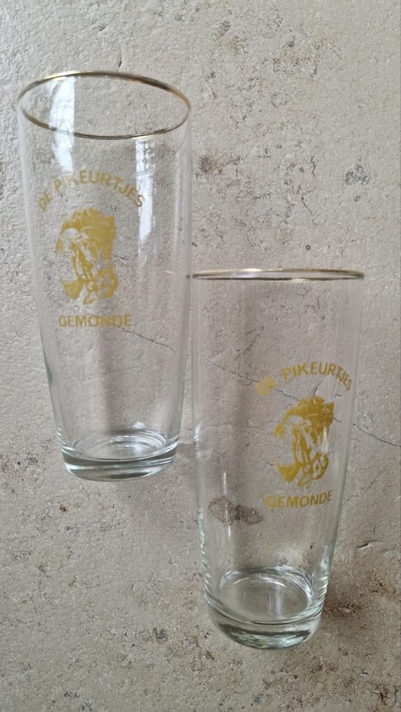 Bierglas Pikeurtjes Gemonde, Verzamelen, Biermerken, Ophalen of Verzenden, Glas of Glazen, Overige merken