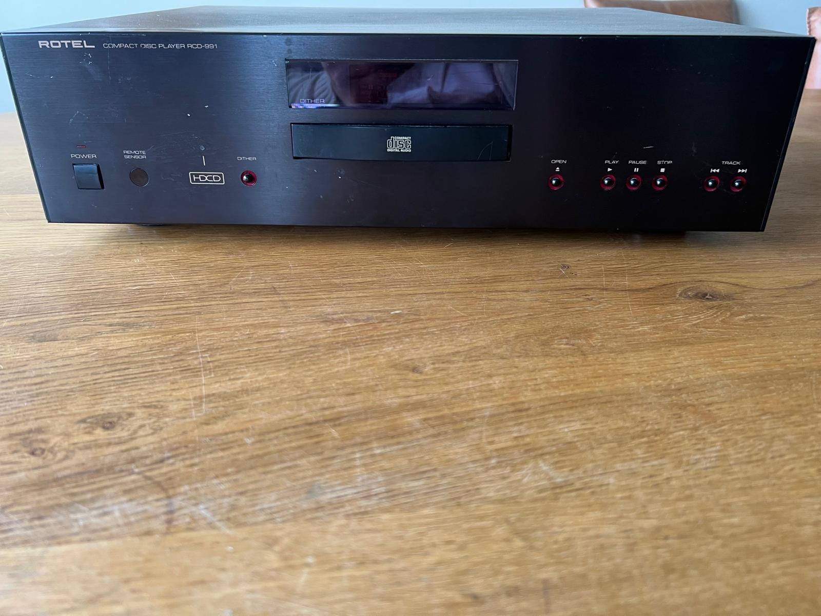Rotel RDC 991 HDCD cd speler, Ophalen of Verzenden, Gebruikt