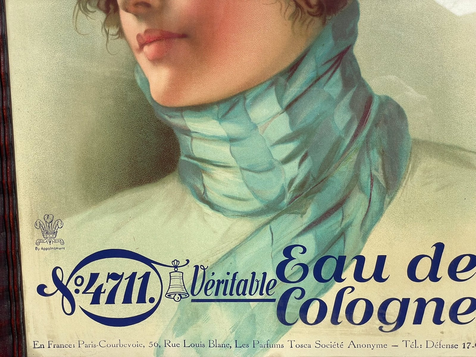 Reclame eau de cologne / parfum / 4711 / jaren dertig., Ophalen, Gebruikt, Toebehoren, X