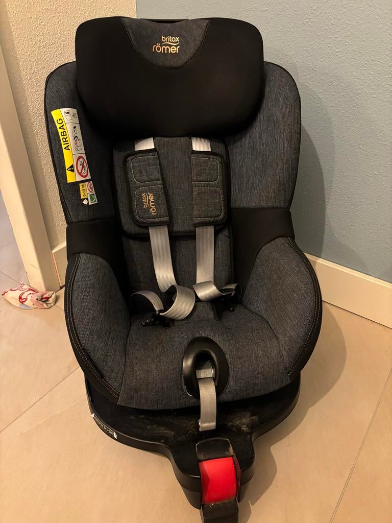 Britax Römer Dualfix Autostoel - Draaibaar en Veilig, Ophalen, Romer, Gebruikt, 0 t/m 18 kg