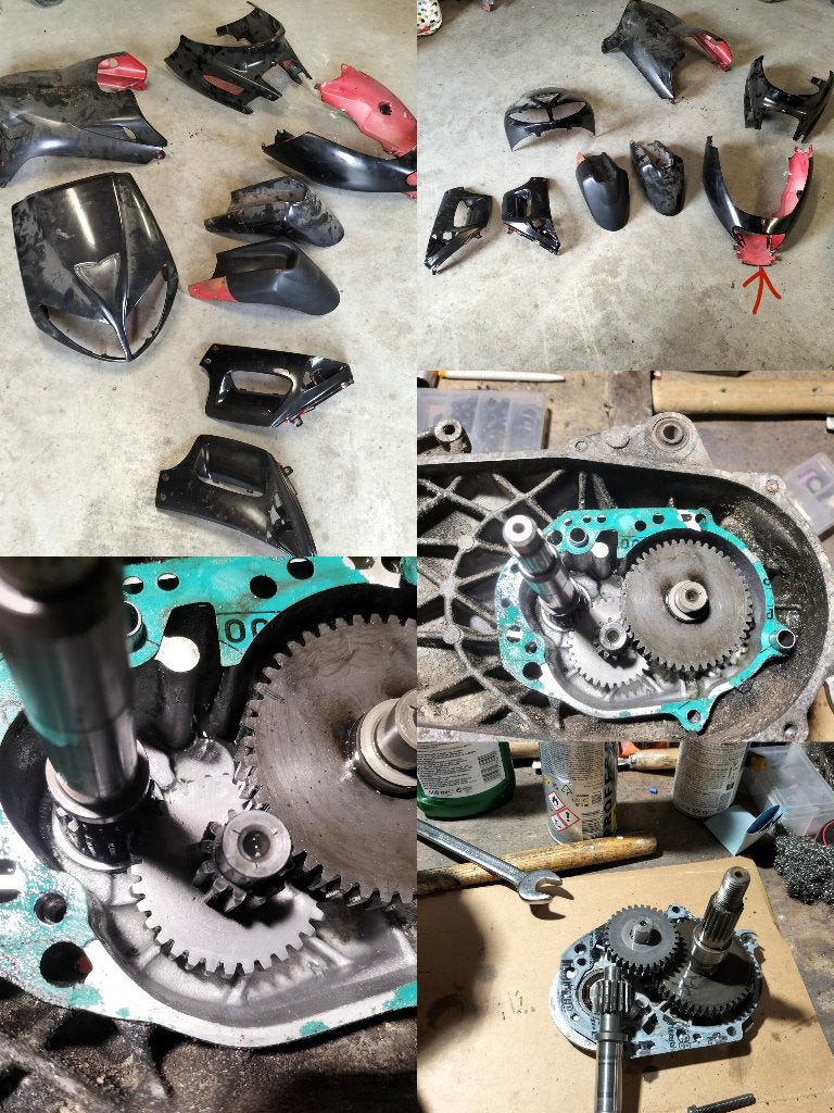 Speedfight onderdelen, Fietsen en Brommers, Ophalen of Verzenden, Gebruikt, Overige typen, Peugeot