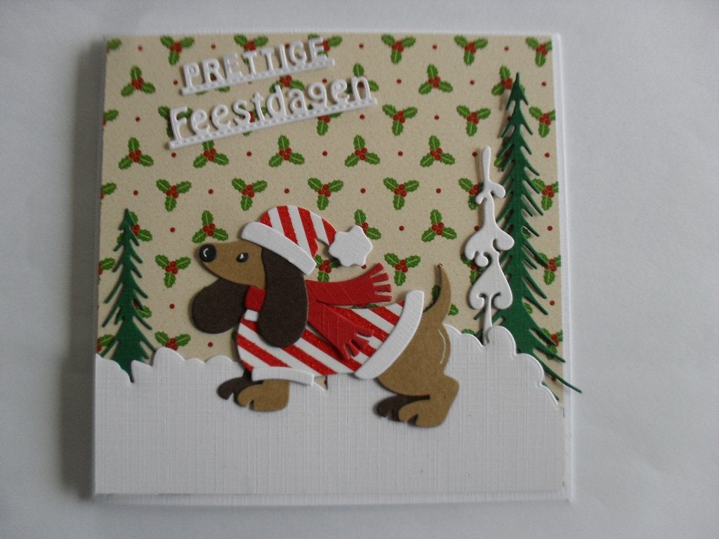 240 linnekaart set kerst, Ophalen of Verzenden, Nieuw, Kerst, Knipvel