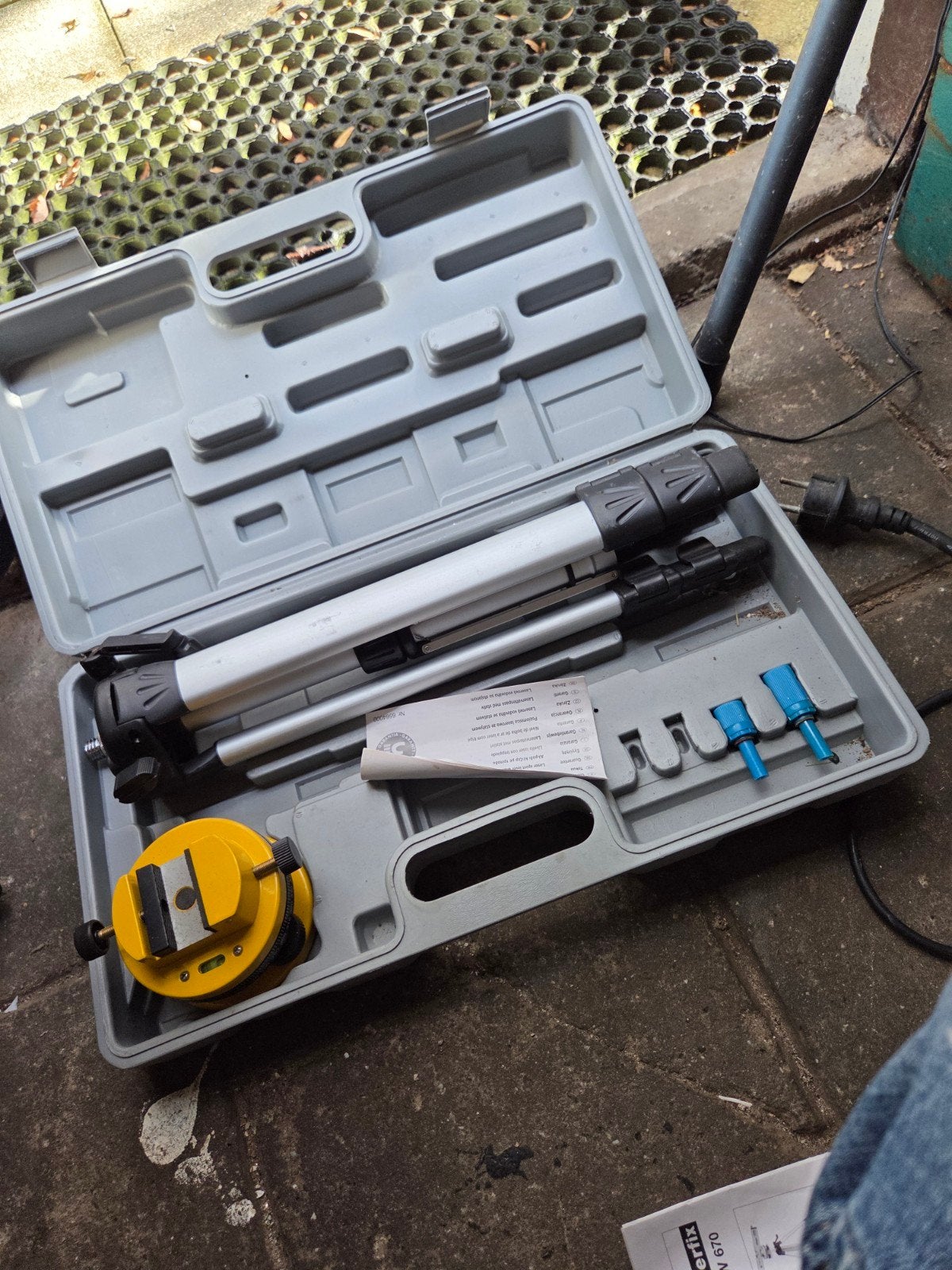Powerfix PLW 670 Laserwaterpas met Statief, Ophalen, Gebruikt, Overige meters