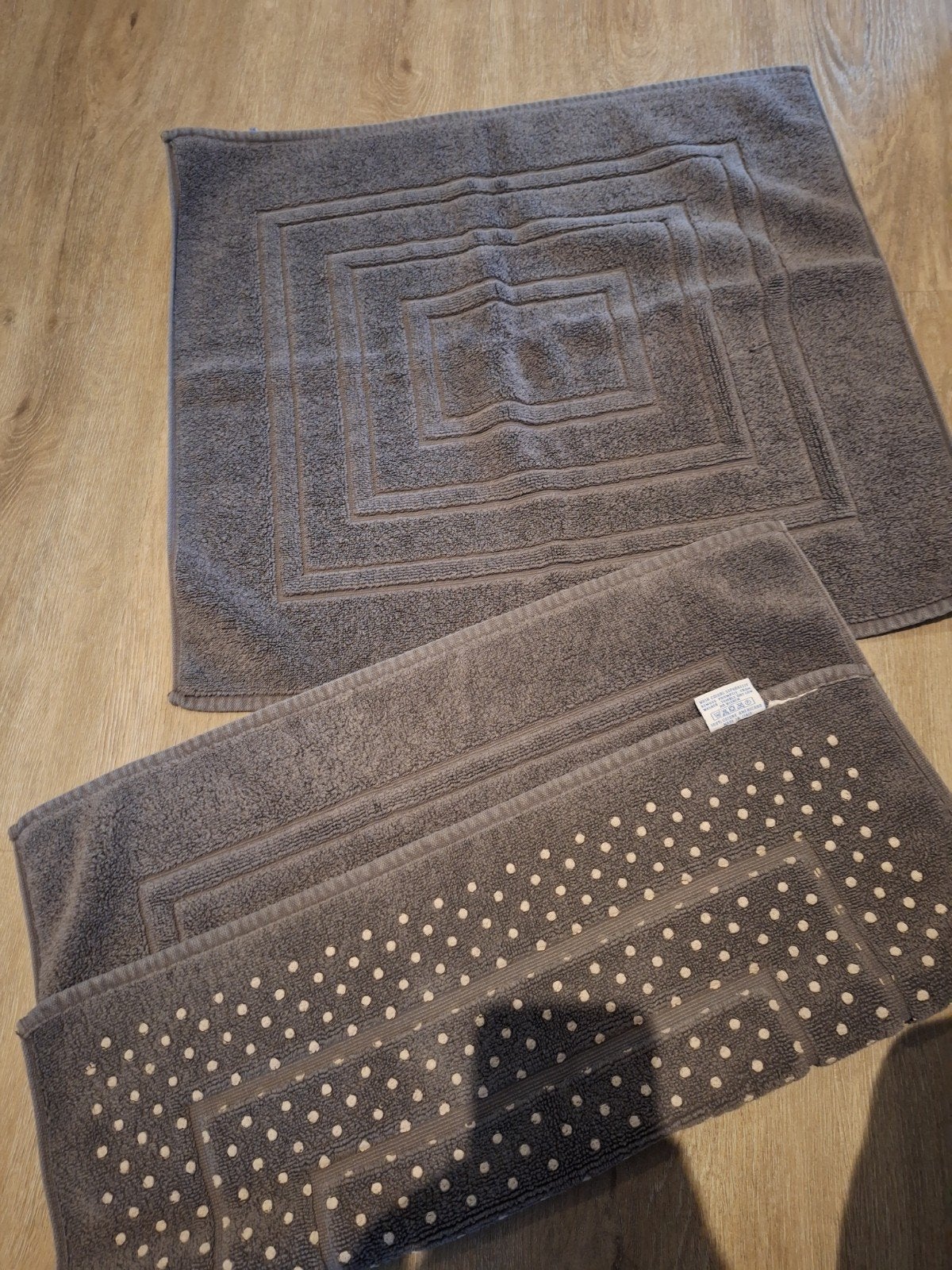 Vandyck Badmat Houston Toiletmat 60x55 dark grey, Ophalen of Verzenden, Zo goed als nieuw, Grijs