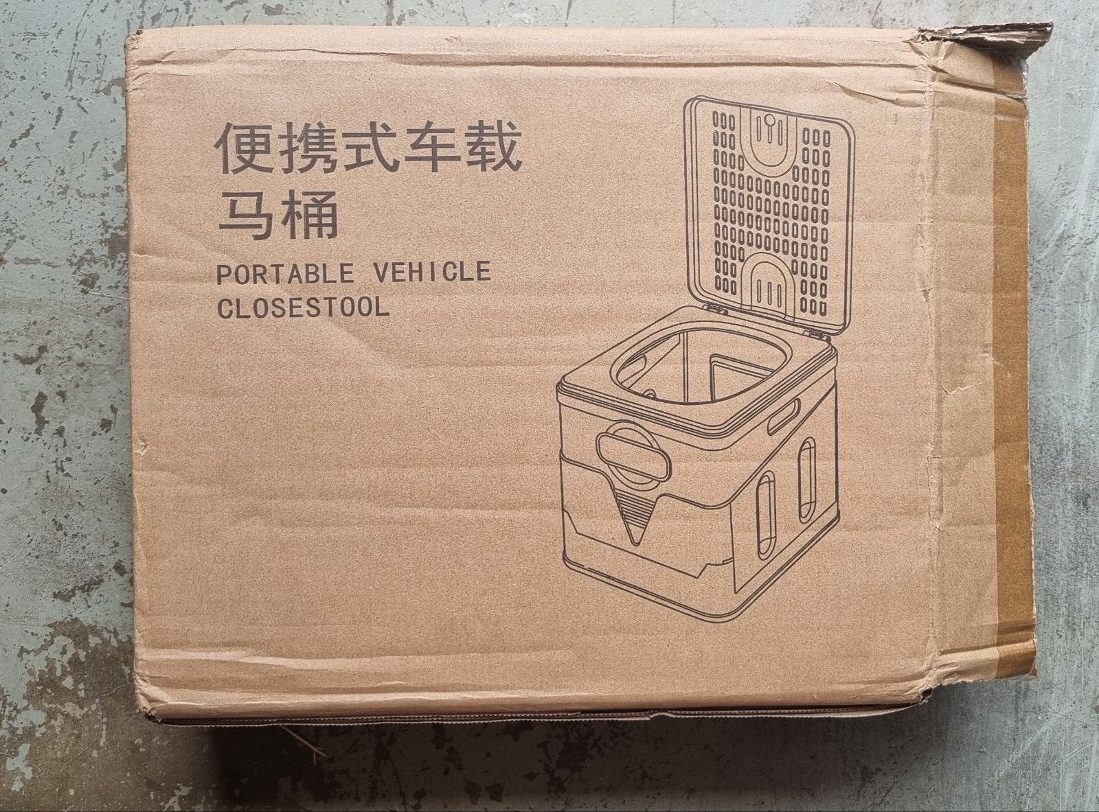 Portable toilet, Ophalen of Verzenden, Nieuw