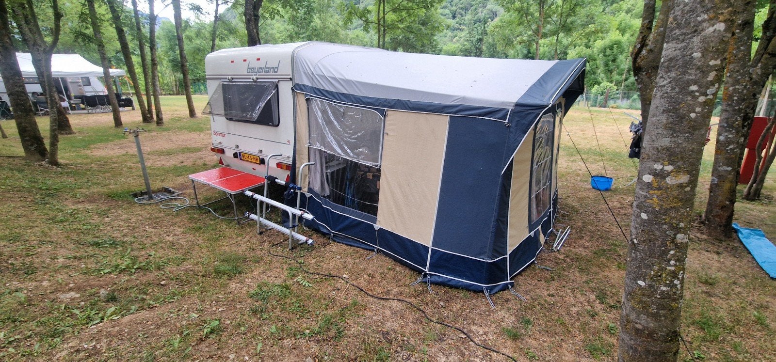Beyerland Sprinter 380B, Caravans en Kamperen, Treinzit, Particulier, Mover, Tot en met 4