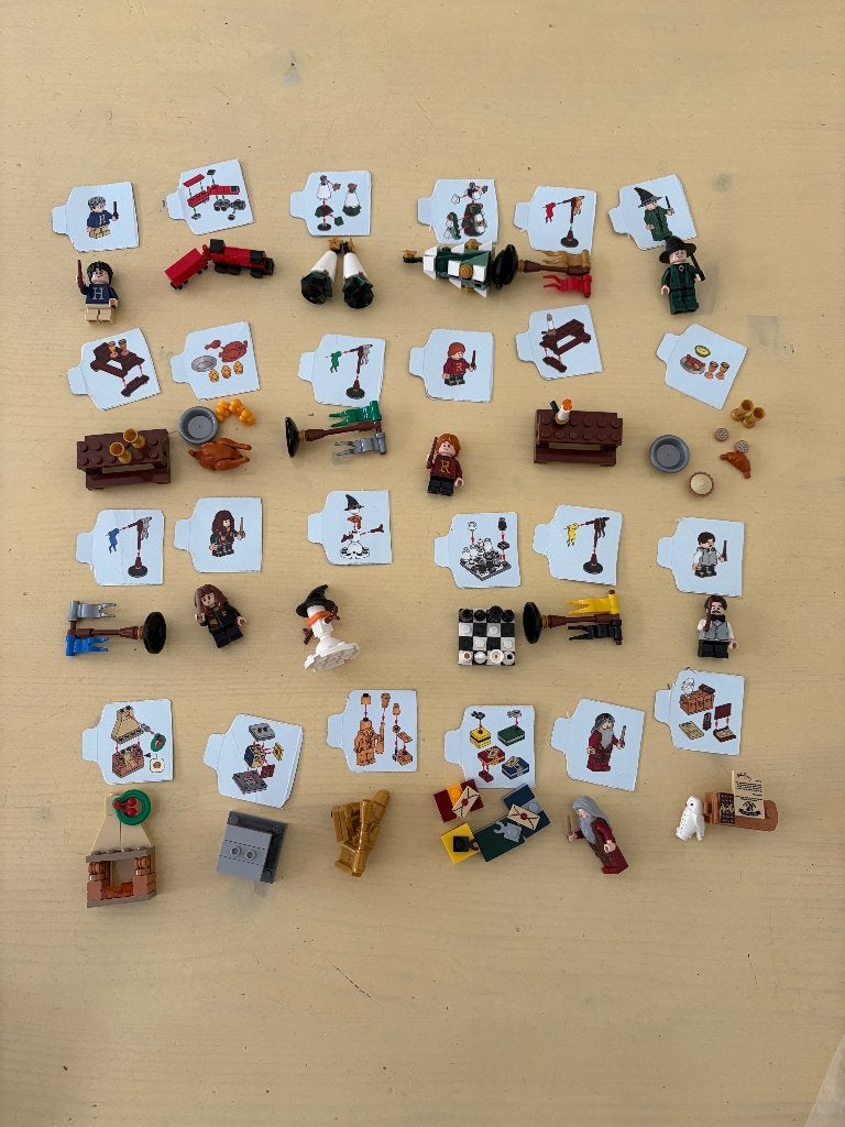 Lego Harry Potter set 75964 Advents kalender 2019, Compleet, Gebruikt, Lego, Accessoire