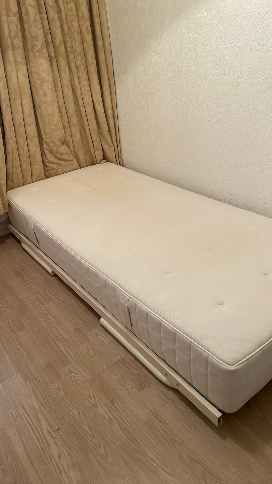 Een persoons onderschuifbed, Huis en Inrichting, Ophalen, Gebruikt, 90 cm, Eenpersoons