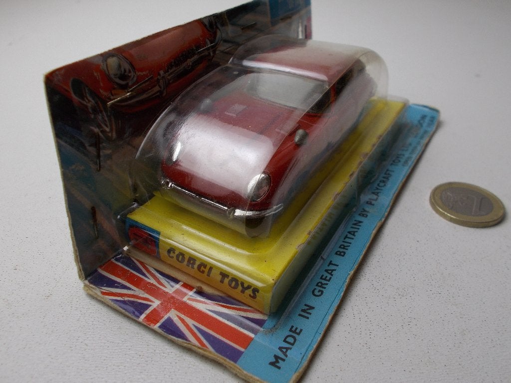 1969 Corgi Toys 335 JAGUAR 4.2 LITRE TYPE E. 2 + 2. Z.g.a.n!, Ophalen of Verzenden, Zo goed als nieuw, Auto, Corgi