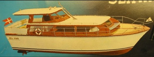 Vintage RC modeljacht “Sea King”  (Billing Boats, jaren ’70), Hobby en Vrije tijd, Ophalen of Verzenden, Gebruikt, Overige merken