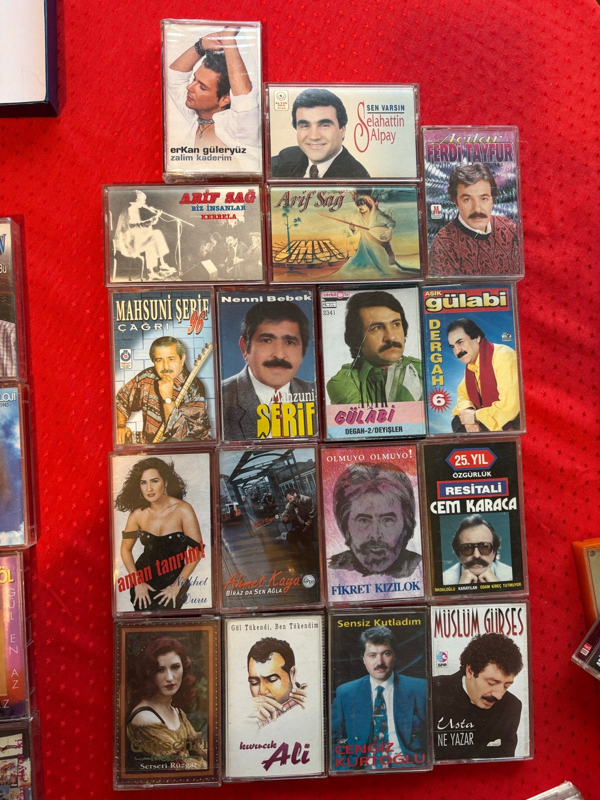 Turkse muziekcassettes uit de jaren '80 en '90, Gebruikt, Wereldmuziek, Ophalen of Verzenden, Voorbespeeld