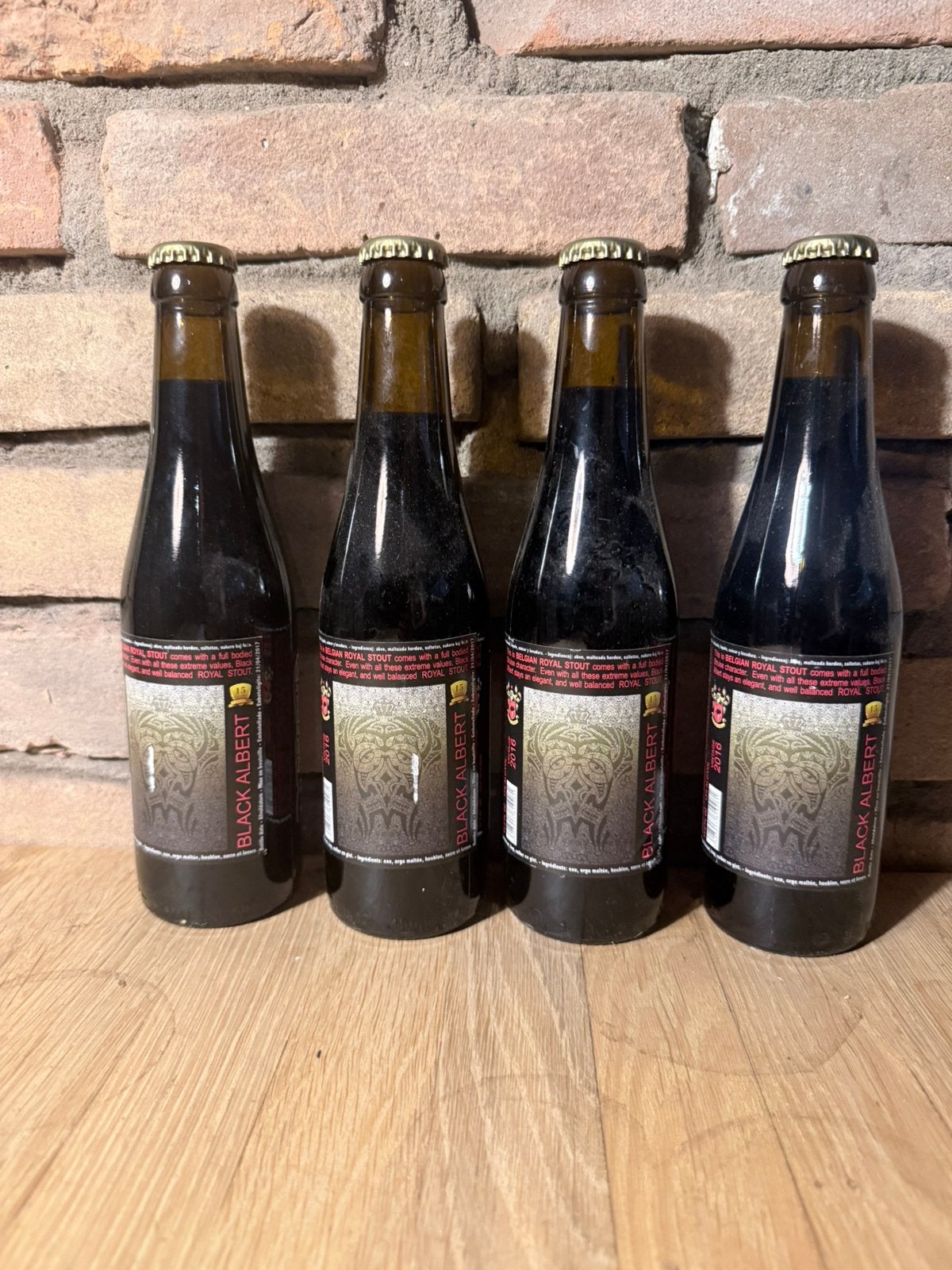 Struise black albert 2016 4x, Ophalen of Verzenden, Zo goed als nieuw, Flesje(s), Overige merken