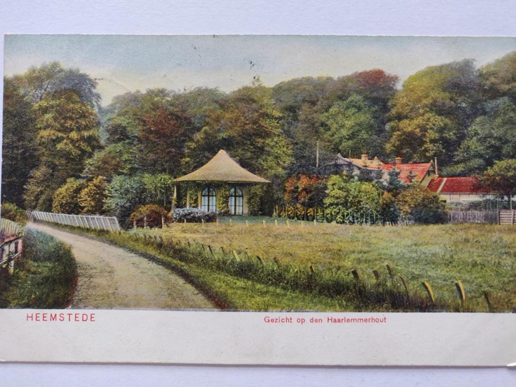X1717 Heemstede 1906 naar Onderdendam, Ophalen of Verzenden, Voor 1920, Noord-Holland