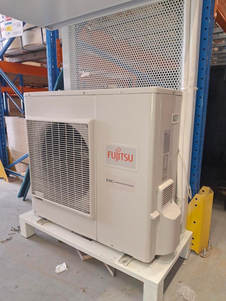 Fujitsu Inverter 8kW met NHS Smarttec luchtgordijn, Witgoed en Apparatuur, Airco's, Koelen en Ontvochtigen, Energieklasse A of zuiniger