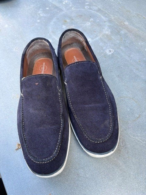 Heren schoenen maat 44, Ophalen, Blauw, Overige typen, Zo goed als nieuw