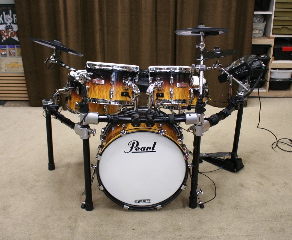 roland td12 / pearl E-PRO live electrisch drumstel, Ophalen, Gebruikt, Jouwdrumstel@gmail.com, Wilhelminastraat 47 nijverdal