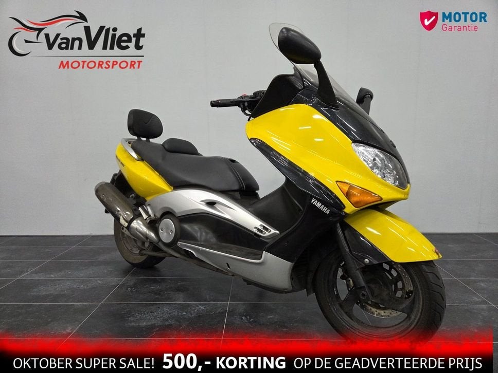 Nieuw Binnen.! Yamaha Tmax 500 2e eigenaar Navigatie T-Max, Scooter, Motorrijbewijs A, Bedrijf, Onbekend