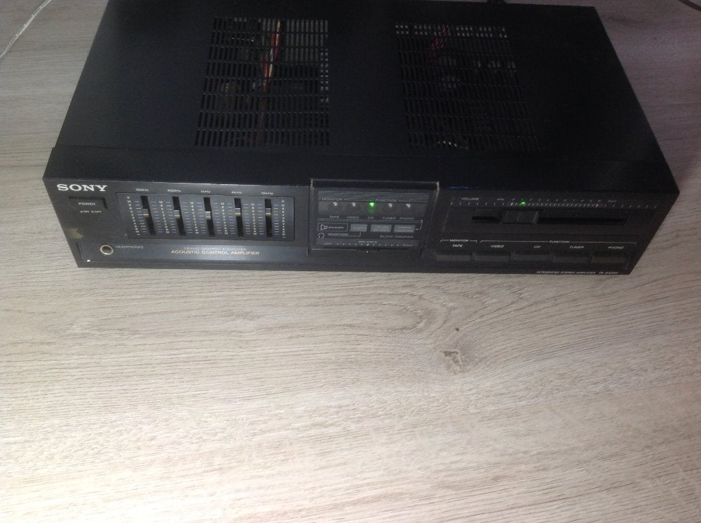 Sets=Sony TA-AX220 +Sony CDP-292, Gebruikt, Sony, Cd-speler, Losse componenten