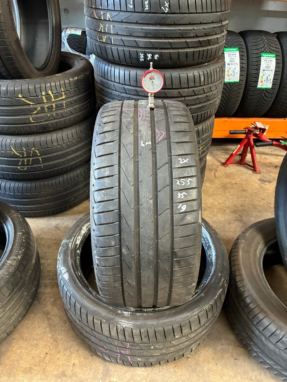 255 35 19 Hankook Ventus S1 evo2 banden 255/35R19, Auto-onderdelen, Banden en Velgen, Gebruikt, 255 mm, Band(en), Personenwagen