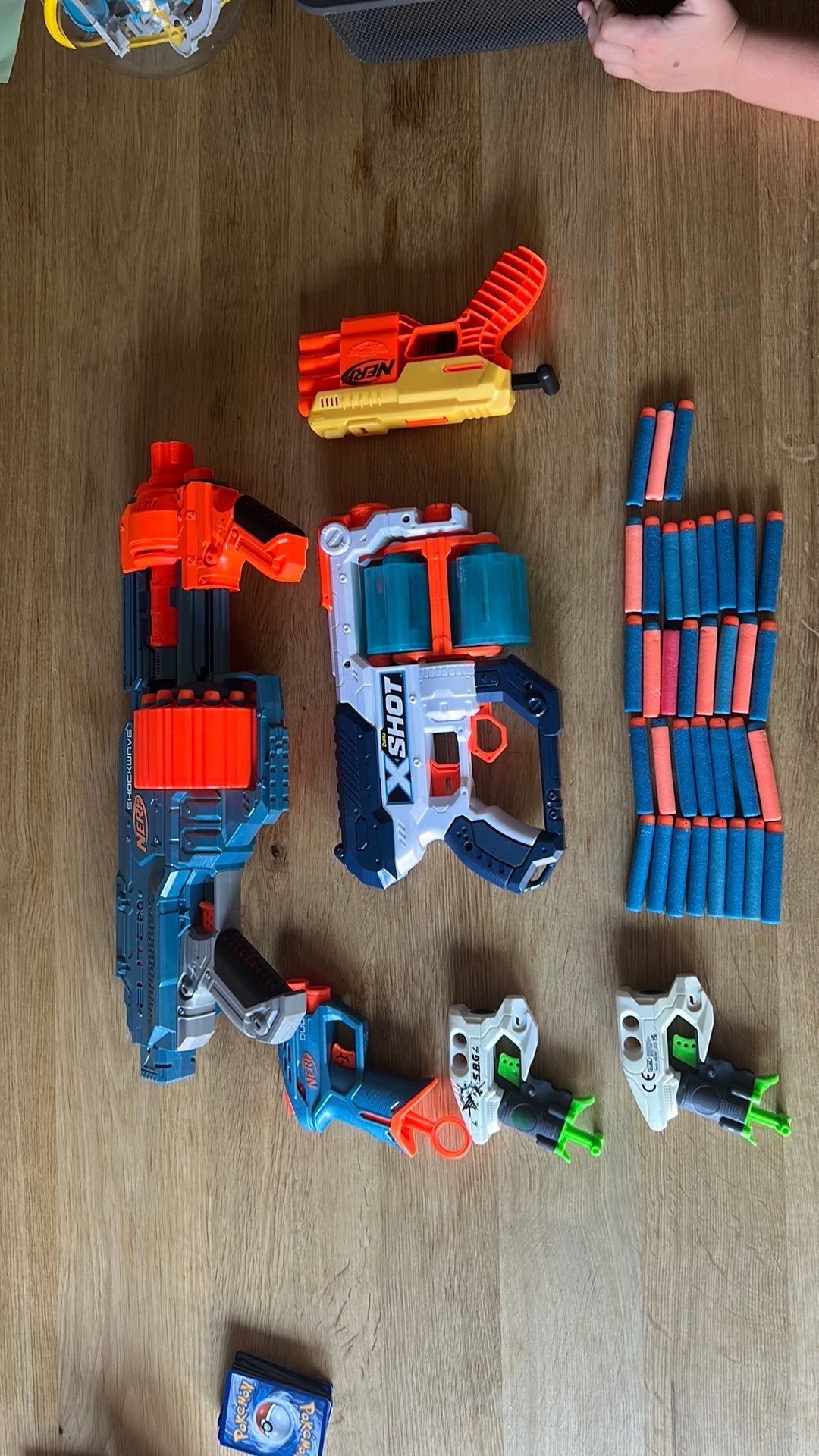 Collectie nerf pistolen incl pijltjes, Kinderen en Baby's, Speelgoed | Buiten | Actiespeelgoed, Ophalen of Verzenden, Zo goed als nieuw