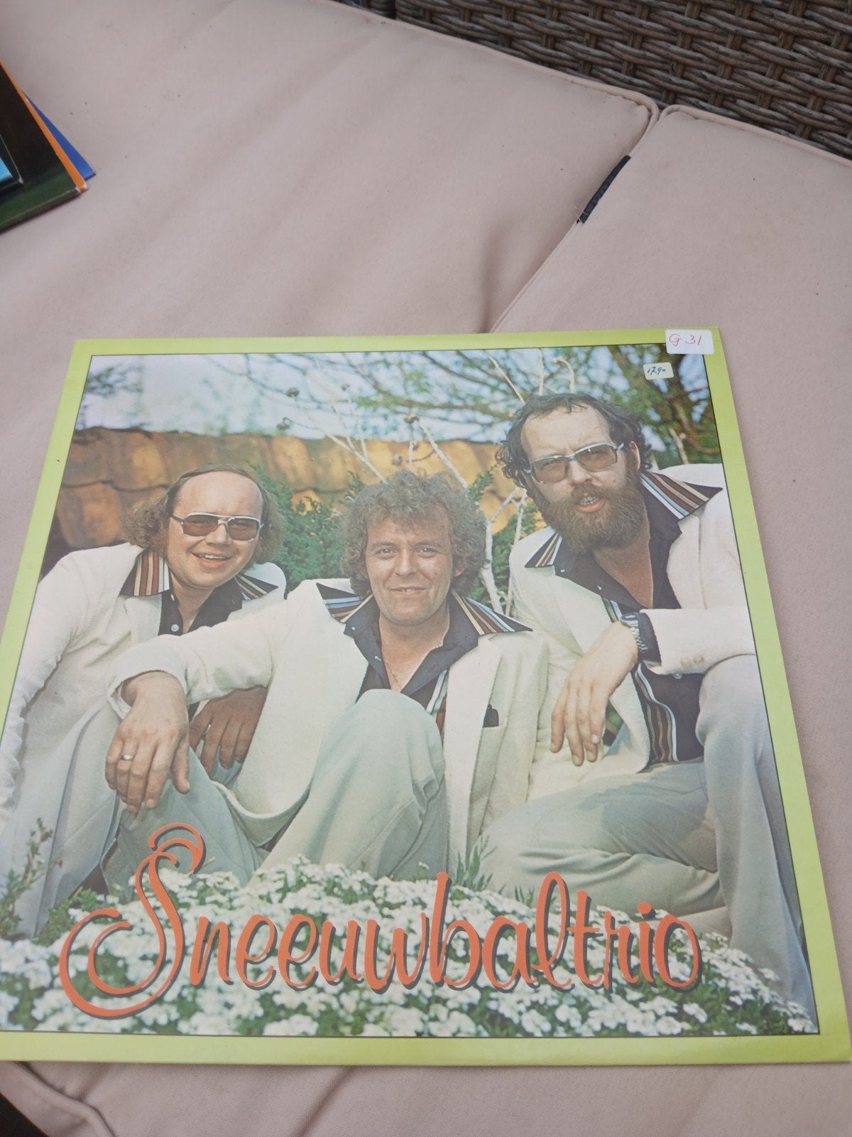 lp sneeuwbal  trio, Verzenden, Zo goed als nieuw, Overige formaten, Levenslied of Smartlap