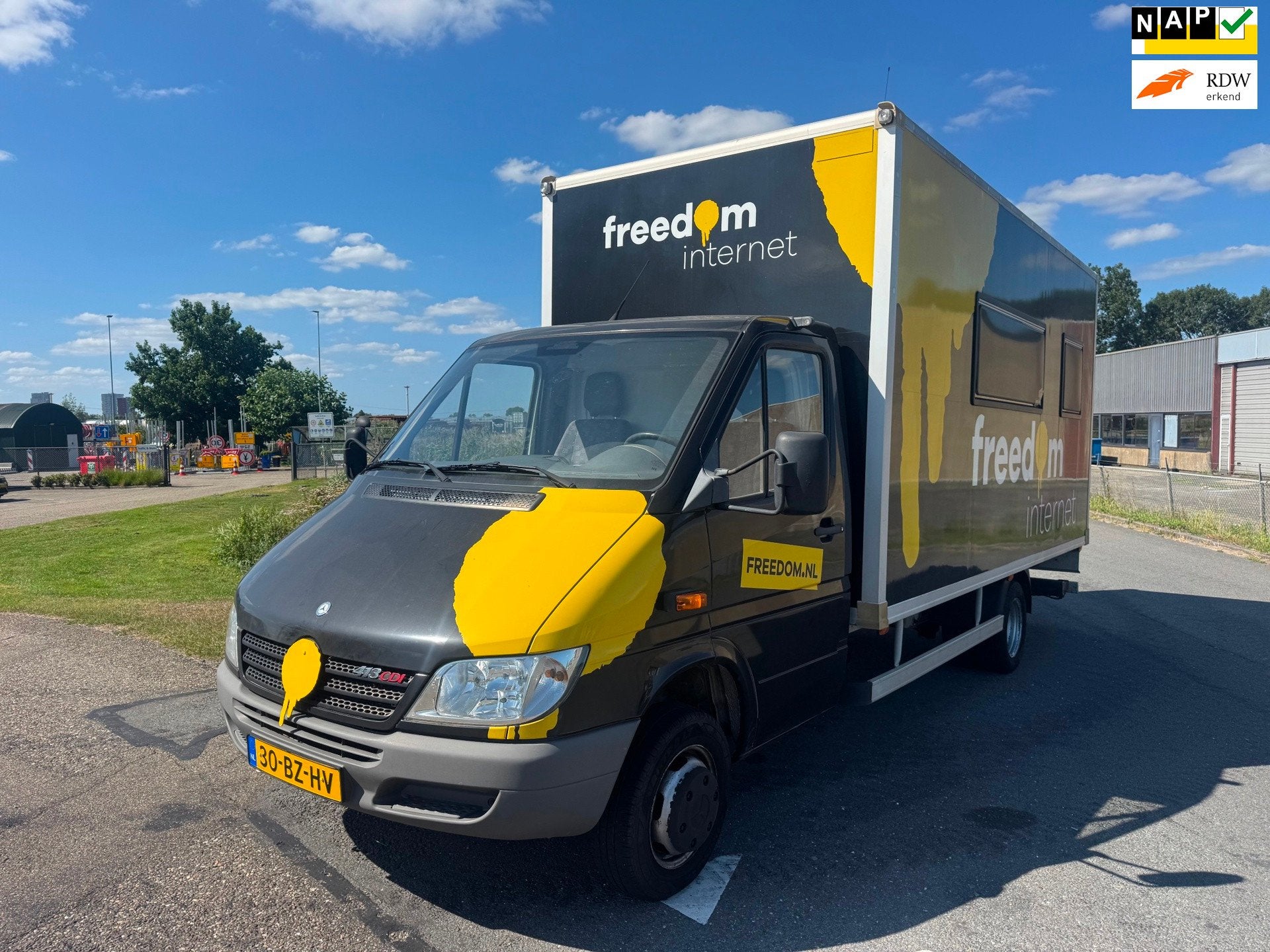 Mercedes-Benz Sprinter | 2006 | 413 CDI 2.2 402 | Lage Km St, Auto's, Achterwielaandrijving, Gebruikt, Traction-control, 4 cilinders