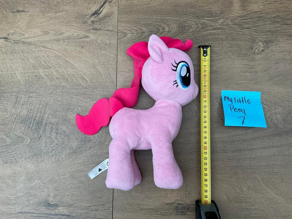 Nieuwe zgan roze My Little Pony knuffel pluche 25cm, Ophalen, Nieuw