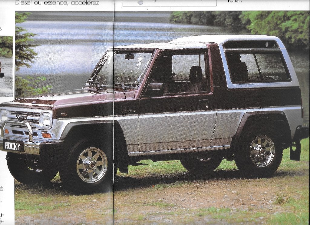 DAIHATSU ROCKY,  1987, Ophalen of Verzenden, Zo goed als nieuw, Overige merken