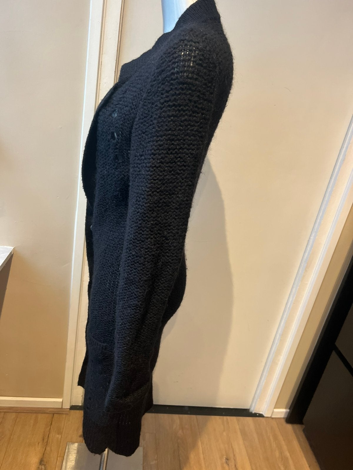 Humanoid mooi zwart wollen vest maat M wol, Kleding | Dames, Ophalen of Verzenden, Zo goed als nieuw, Maat 38/40 (M), Zwart
