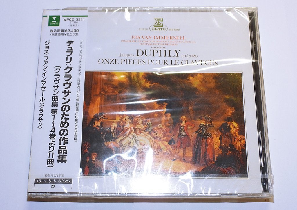 CD 1991 new blister Duphly Immerseel Erato Japan klavecimbel, Kamermuziek, Eerste persing, Ophalen of Verzenden, Nieuw in verpakking