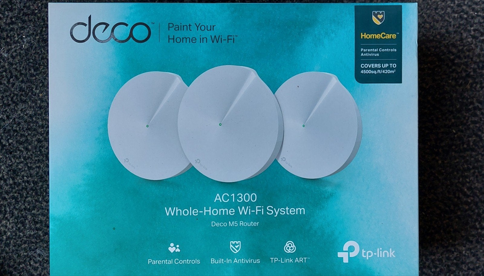TP-Link Deco M5 AC1300 Whole-Home Mesh Wifi Systeem, Ophalen of Verzenden, Zo goed als nieuw, Router, TP-Link