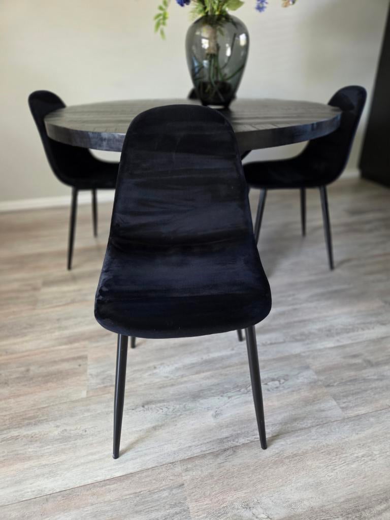 Eettafel stoelen Karwei, Huis en Inrichting, Ophalen of Verzenden, 75 m² of meer, Laminaat