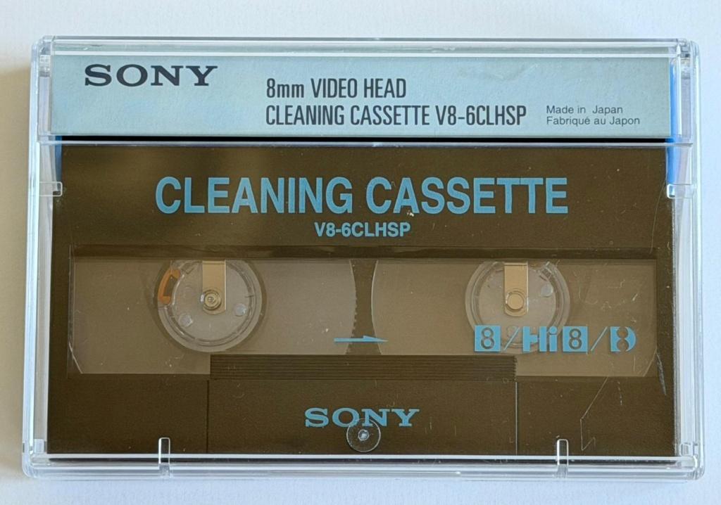 Sony 8 mm Head Cleaning Cassette V8-6CLHSP, schoonmaakbandje, Audio, Tv en Foto, Videocamera's Digitaal, 20x of meer, Overige soorten
