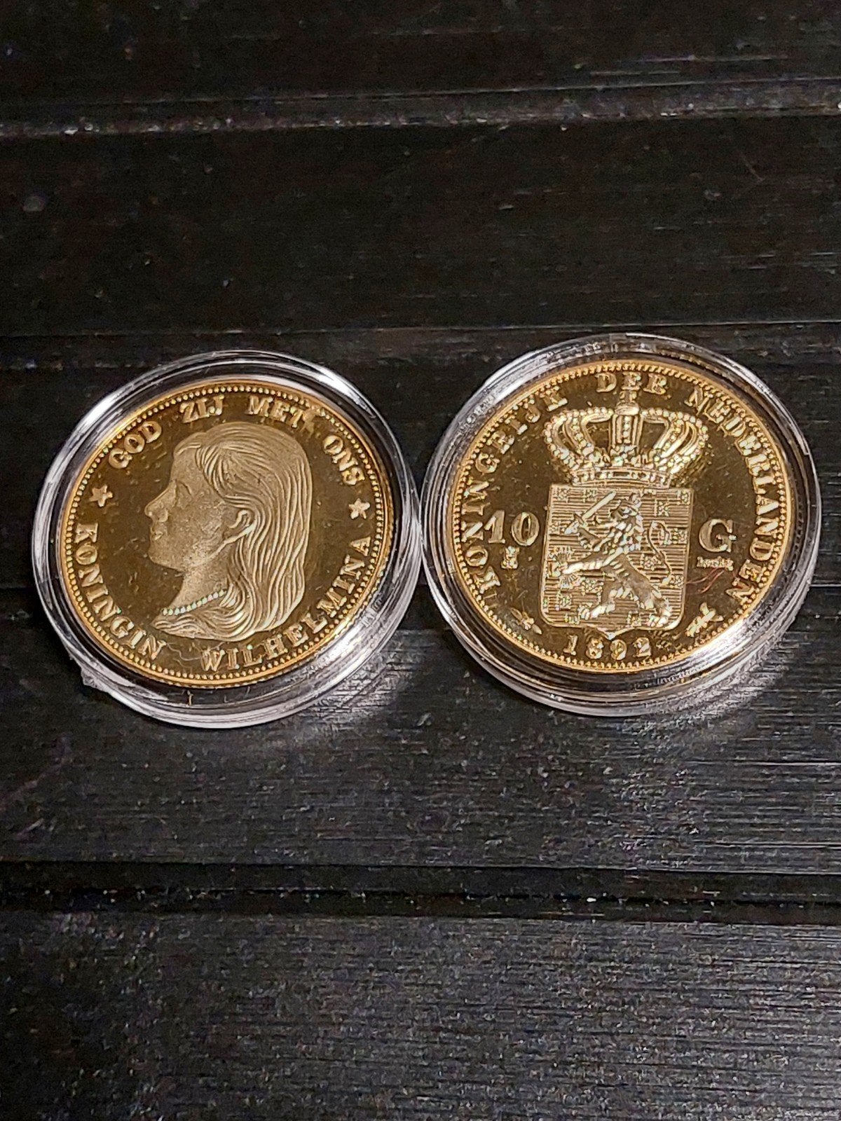 Gouden 10 Gulden Koningin Wilhelmina 1892, Koningin Wilhelmina, Losse munt, Goud, Overige waardes