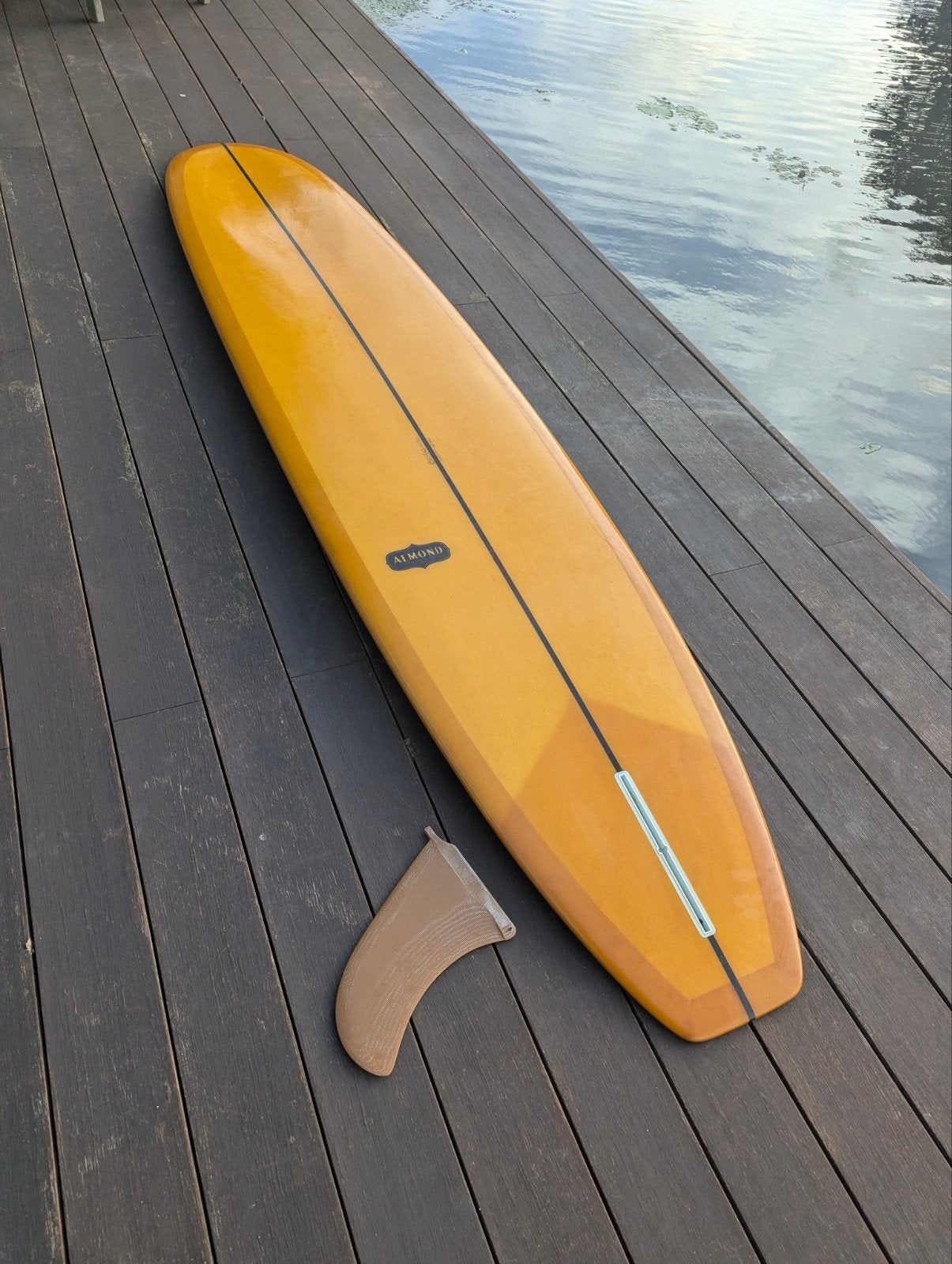 Almond Lumberjack 9.6, Watersport en Boten, Ophalen, Gebruikt, Longboard, Met draagtas