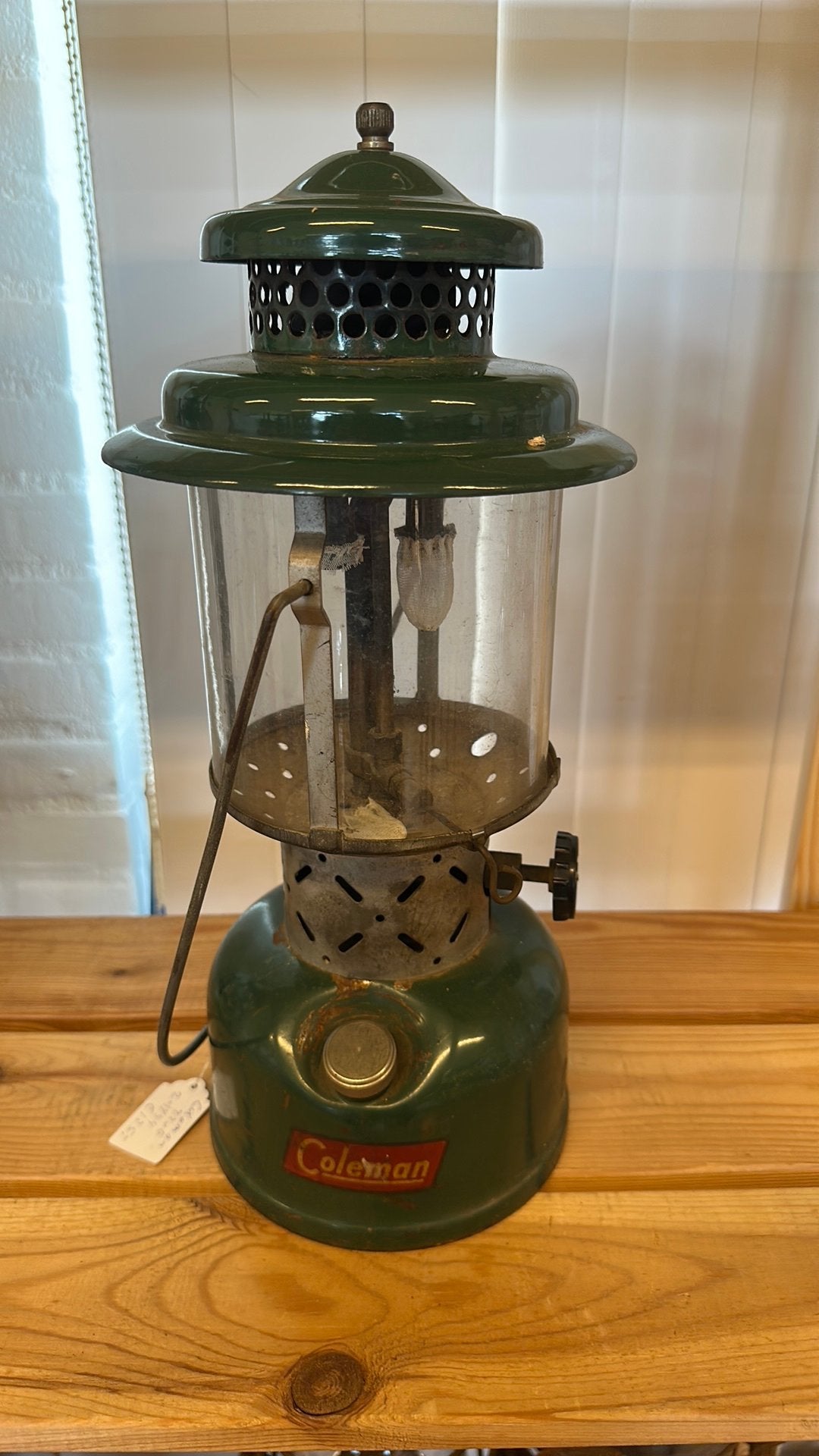 Druklamp van Coleman type 220E (2-1954), Antiek en Kunst, Ophalen of Verzenden