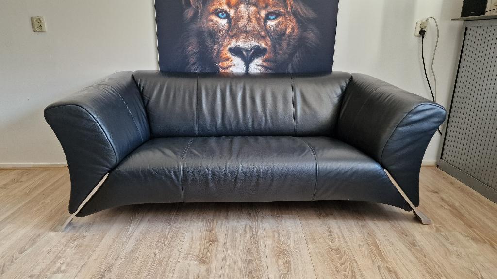 Ralf Benz 2,5 zitsbank, Ophalen, Gebruikt, Tweepersoons, 75 tot 100 cm