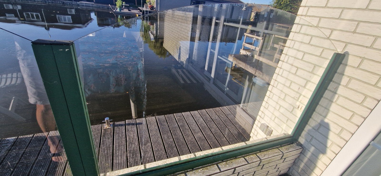 Gratis ramen/windschermen, Ophalen, Gebruikt, Minder dan 80 cm, Glasplaat