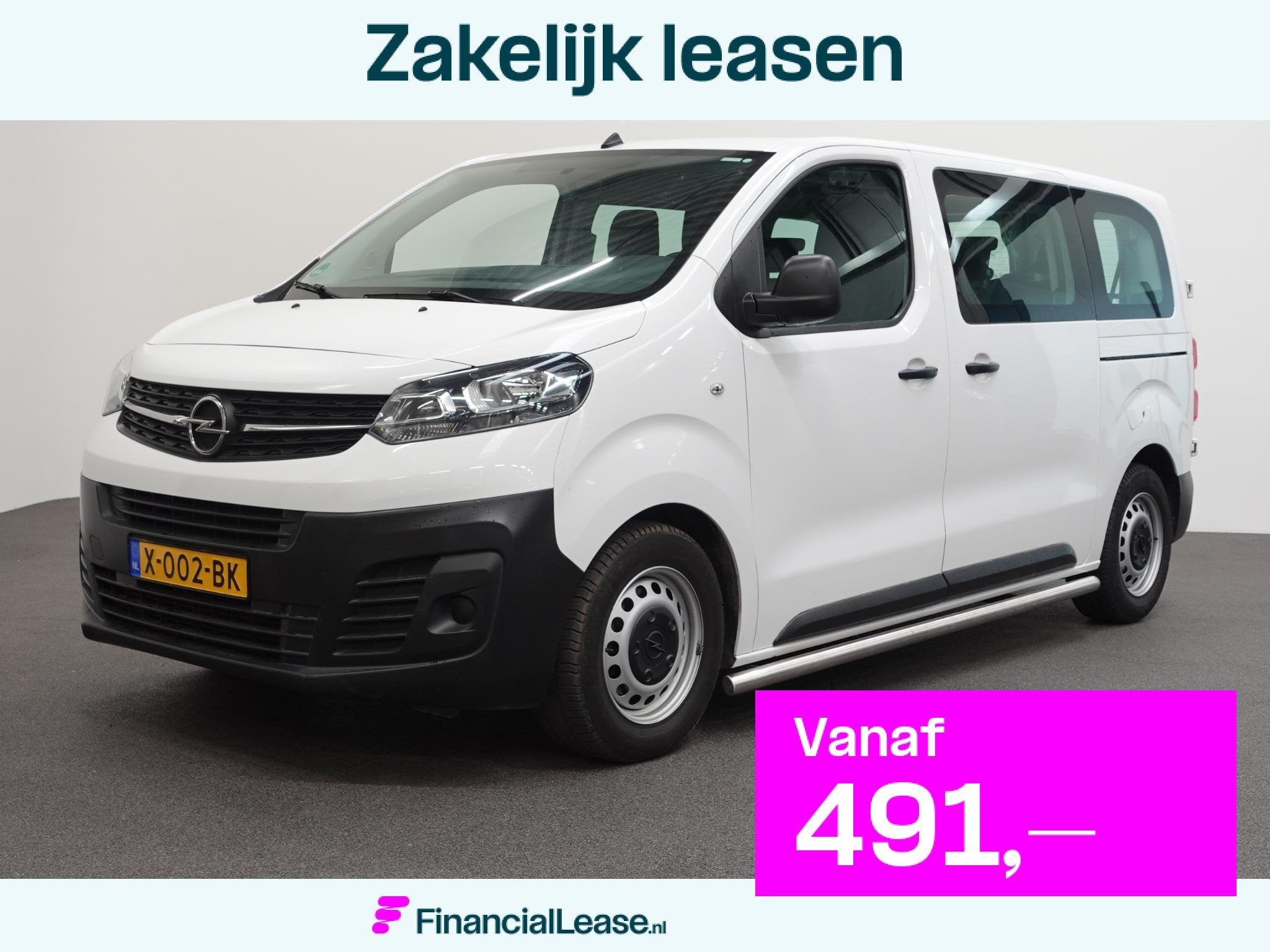 Opel Vivaro Combi 1.5 CDTI L2H1 9persoons PERSONENBUS Prijs, Voorwielaandrijving, Stof, Euro 6, Wit