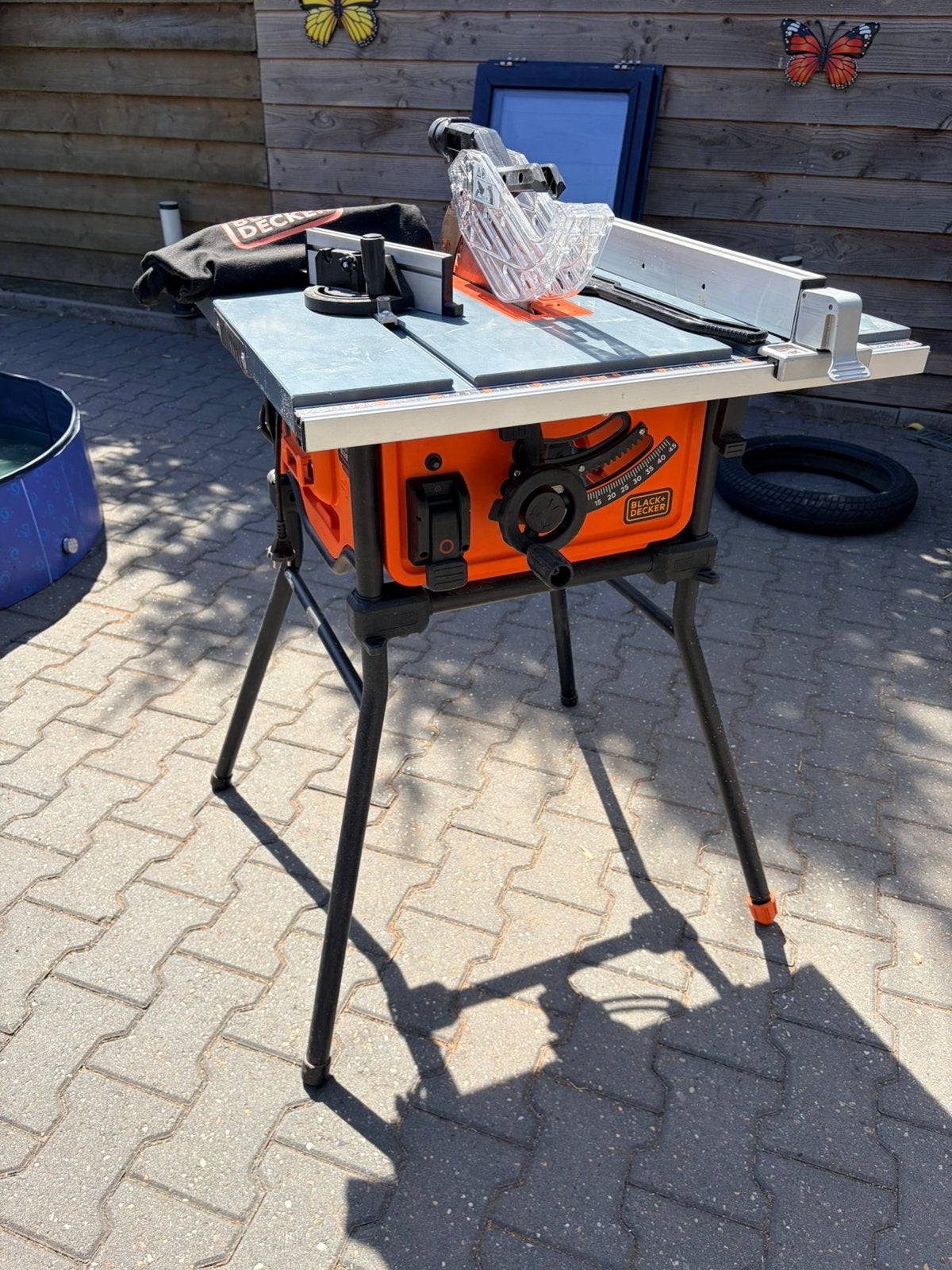 Compacte krachtige zaagtafel, Ophalen, Cirkelzaag, Zo goed als nieuw, 30 tot 70 mm