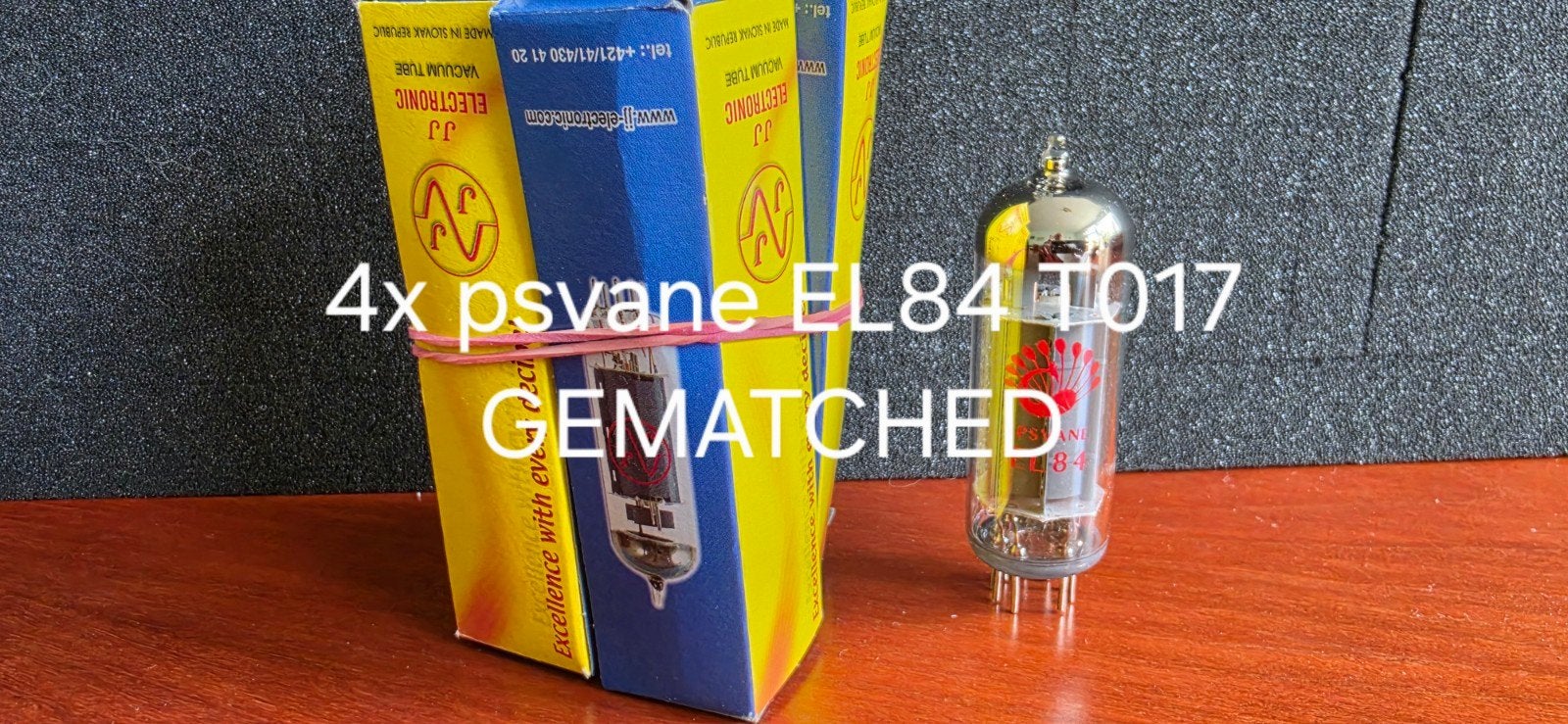 4x Psvane EL84 T017 GEMATCHED vacuümbuizen, Ophalen of Verzenden, Nieuw, Minder dan 50 watt
