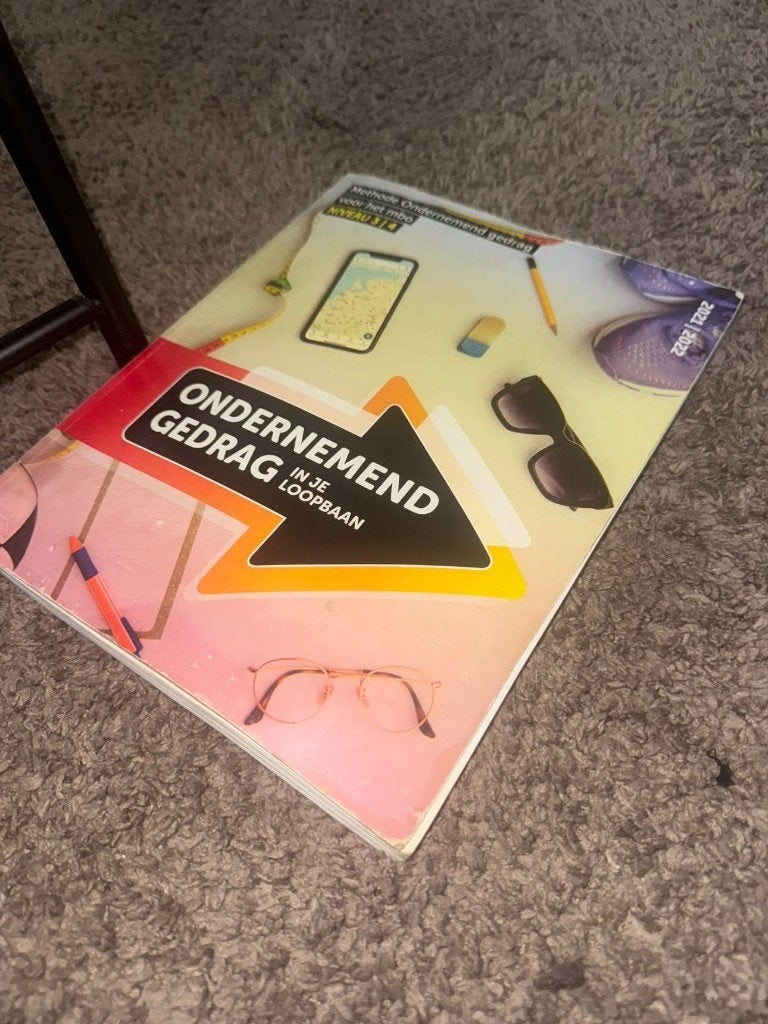 Markting en comunicatie mbo4 -Ondernemend gedraag  Boek, Ophalen of Verzenden, Gelezen, Overige niveaus, Overige vakken